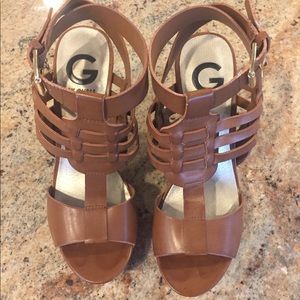 G by Guess Wedge Sandals